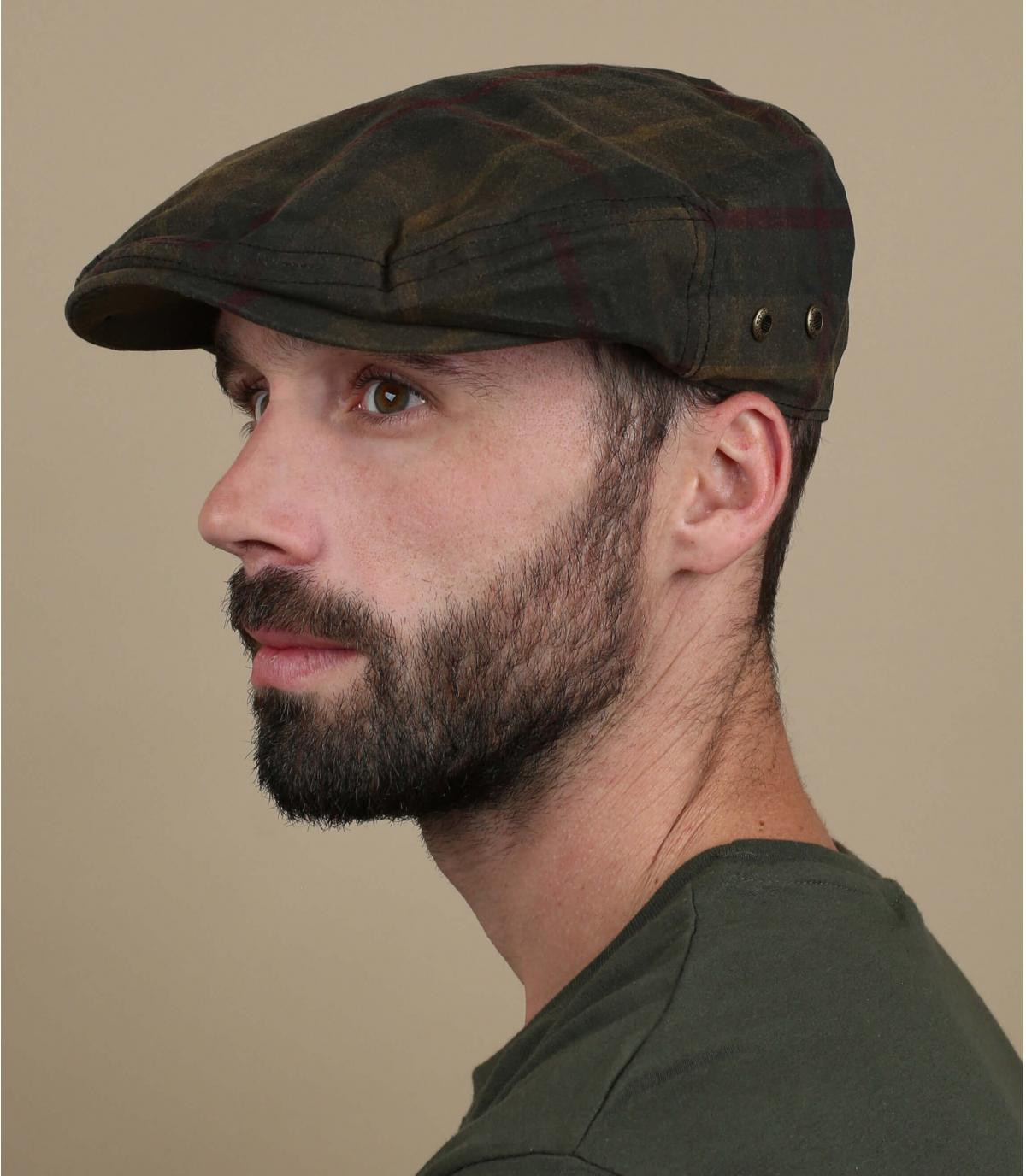 Baret pet tartan Adin wax tartan Baret pet tartan Adin wax tartan
